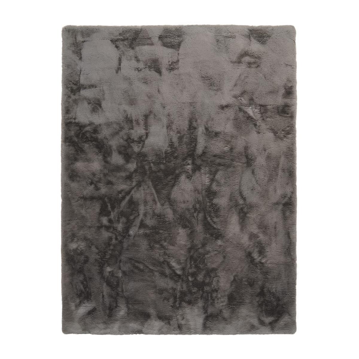 HOCHFLORTEPPICHE Anthrazit 80 x 150 cm - Anthrazit, Kunststoff (80/150cm) - TT Home