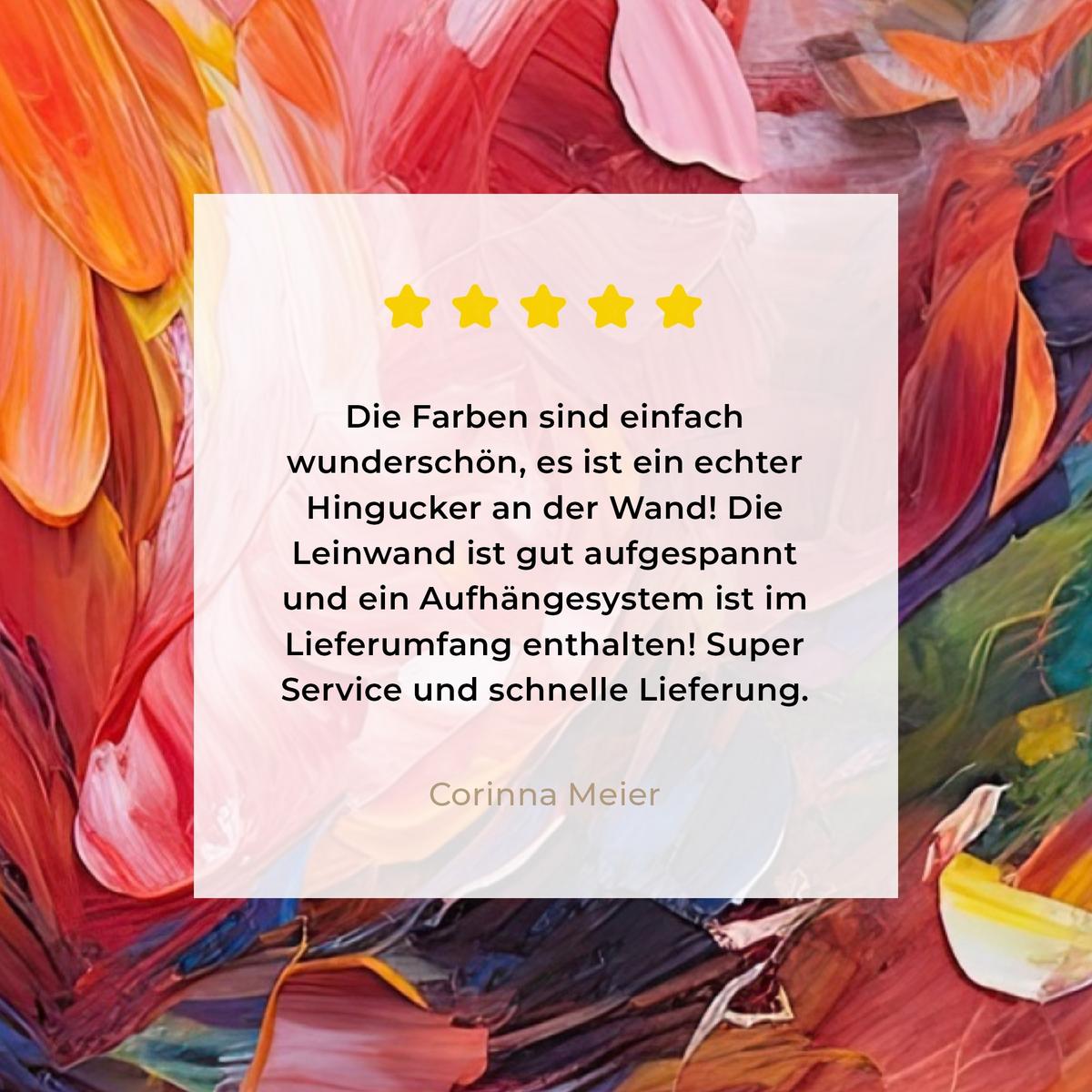 LEINWANDBILD Ölgemälde - Kunst - Abstrakt - Farbenfroh Room Decor 30x40 cm - Altrosa, Textil (30/40cm) - MuchoWow