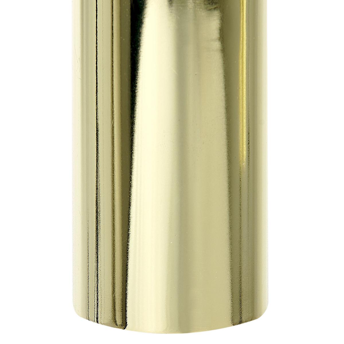 HÄNGELEUCHTE Brosna 6/60/100 cm - Messingfarben, Metall (6/60/100cm) - Beliani