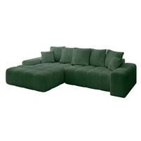 ECKSOFA Ottomane Links ENSI-L - 267x164x69 cm Grün - Grün, Holzwerkstoff/Kunststoff (267/164cm) - ALTDECOR