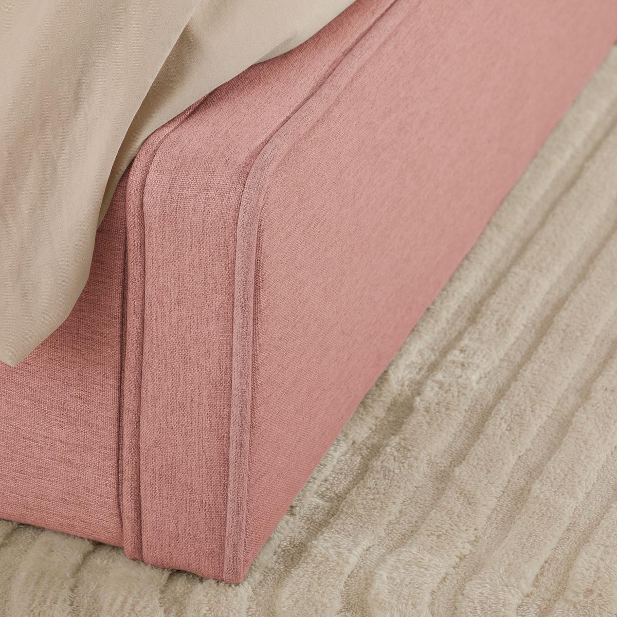 POLSTERBETT MARINI 140X200 CM - Altrosa, Textil (140/200cm) - IDIMEX