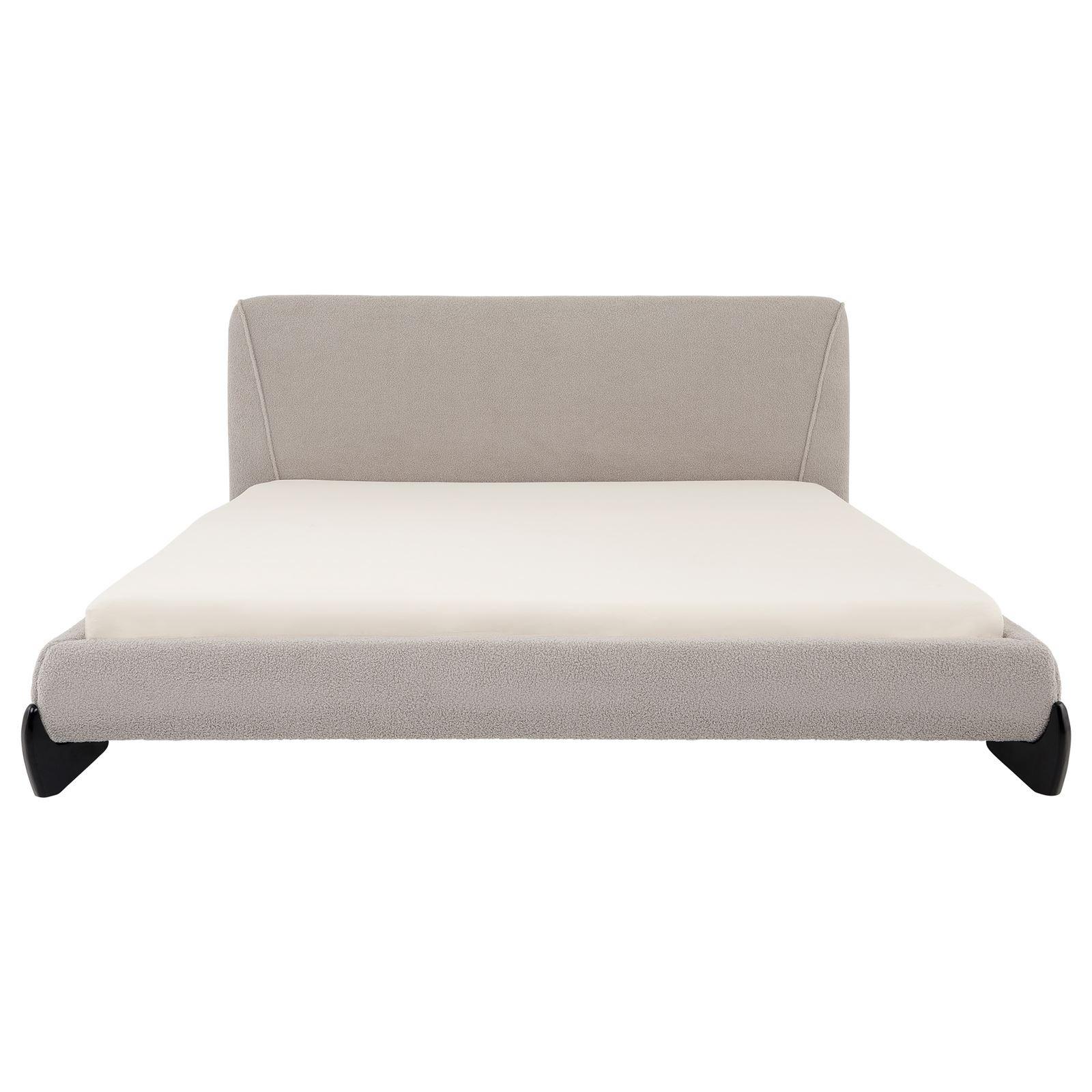 POLSTERBETT PATERNA 180X200 CM - Grau, Textil (180/200cm) - IDIMEX