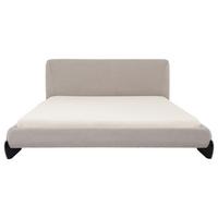 POLSTERBETT PATERNA 180X200 CM - Grau, Textil (180/200cm) - IDIMEX