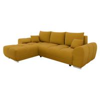 ECKSOFA Logo - Gelb, Holz/Kunststoff (291/183cm) - MIRJAN24