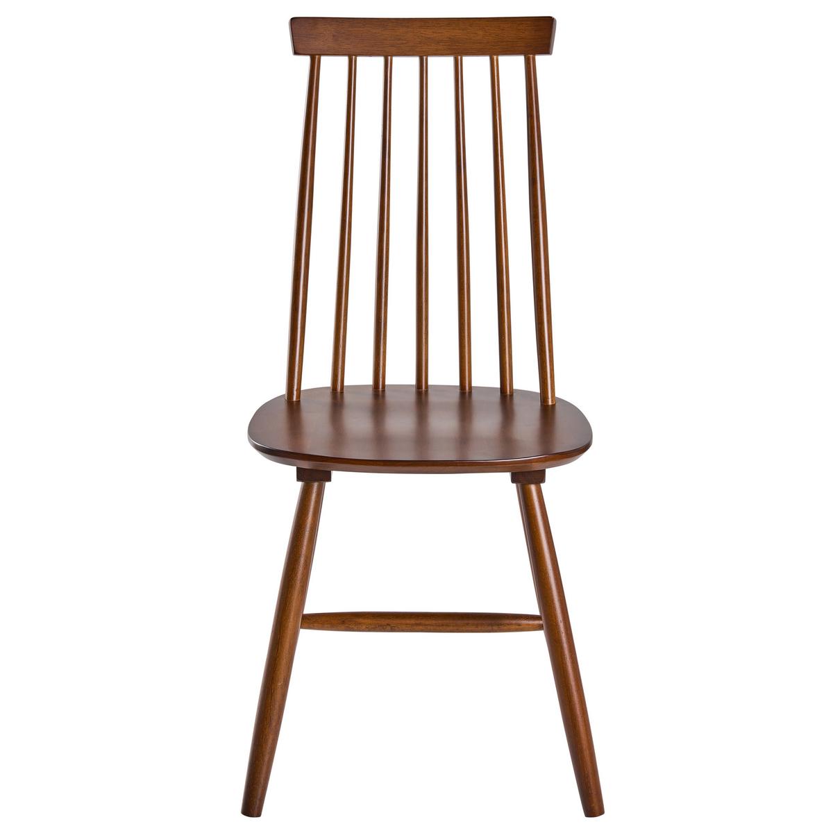 ESSZIMMERSTUHL 2er-Set Holz Braun Burbank - Braun, Holz (45/92/55cm) - Beliani