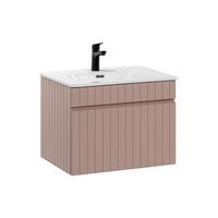 WASCHTISCH 60cm Zelie Rose - Pink, Holzwerkstoff (60/46/46cm) - Petits-meubles