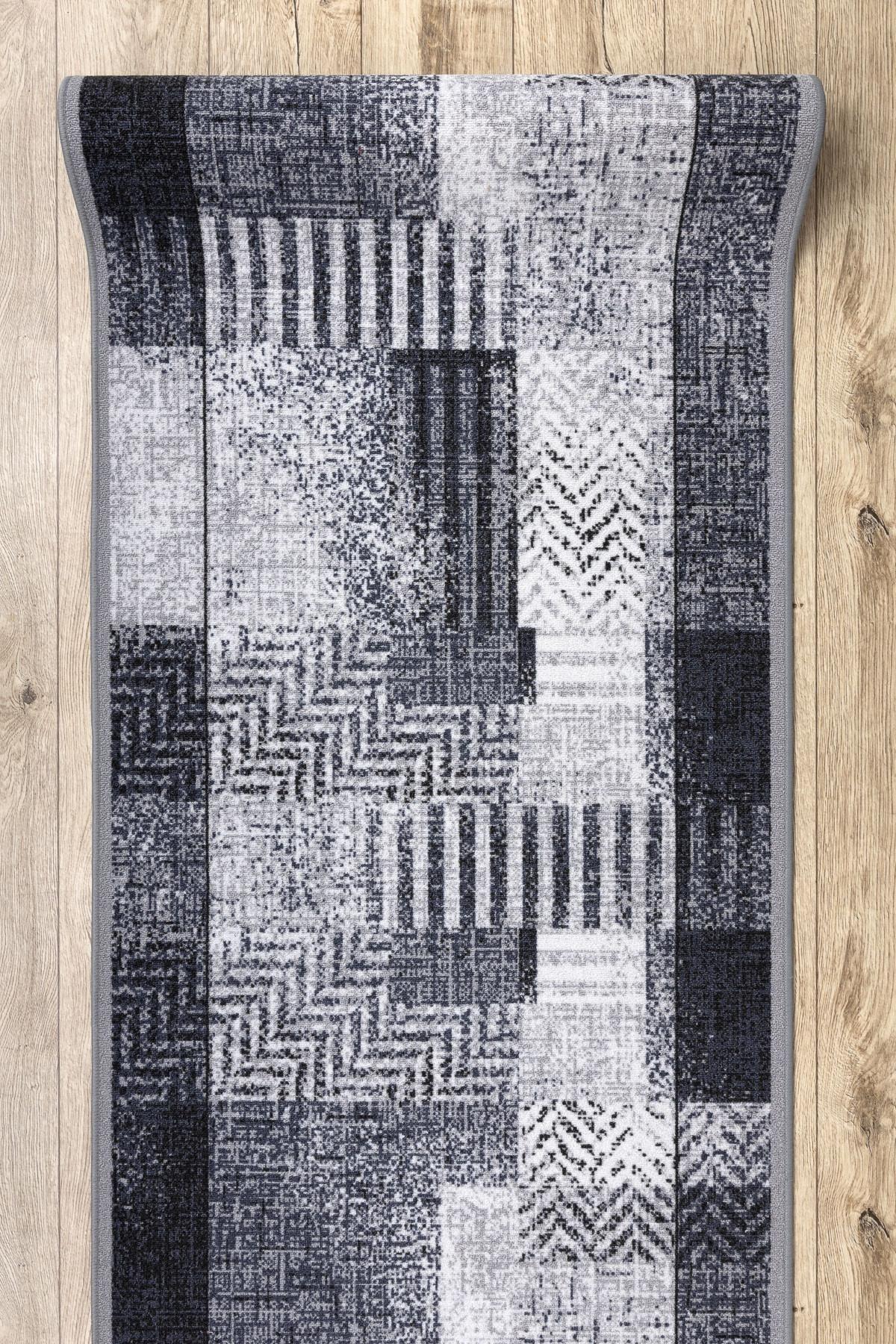 LÄUFER Antirutsch ESSENZA 100/140 cm - Grau, Textil (100/140cm) - rugsX