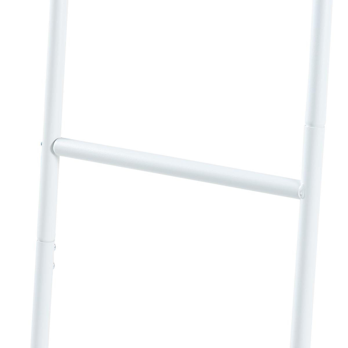 KLEIDERSTÄNDER Sandviken - Weiß, Metall (63/166/48cm) - [en.casa]