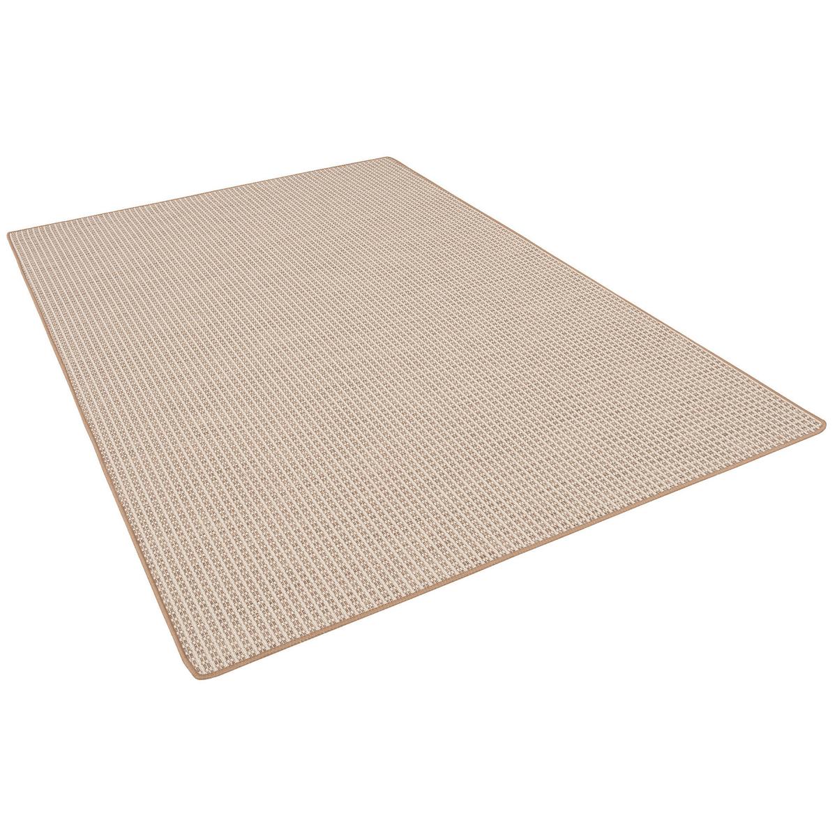 IN & OUTDOOR TEPPICH FLACHGEWEBE OSLO KARO MODERN - Beige, Textil (160/200cm) - Snapstyle