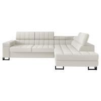 ECKSOFA Laris, Seite: Rechts - Schwarz/Cappuccino, Holz/Textil (271/203cm) - MIRJAN24