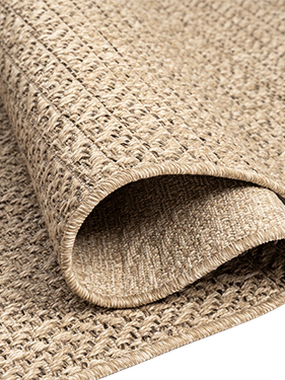TEPPICHLÄUFER Geometrisch CORDEV Polypropylen Natur 80 x 250 cm - Beige, Textil (80/250cm) - KADIMA DESIGN