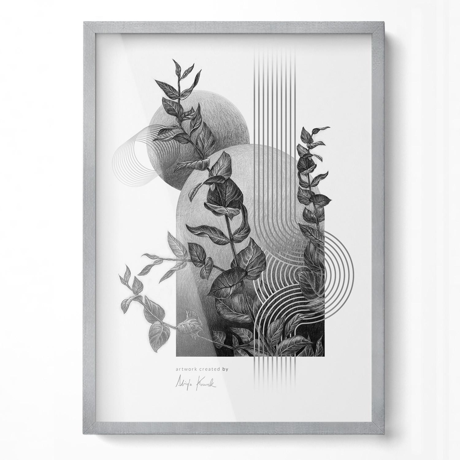 BILDERRAHMEN - Goldfarben, Kunststoff (50/70/1.5cm) - Wallfluent