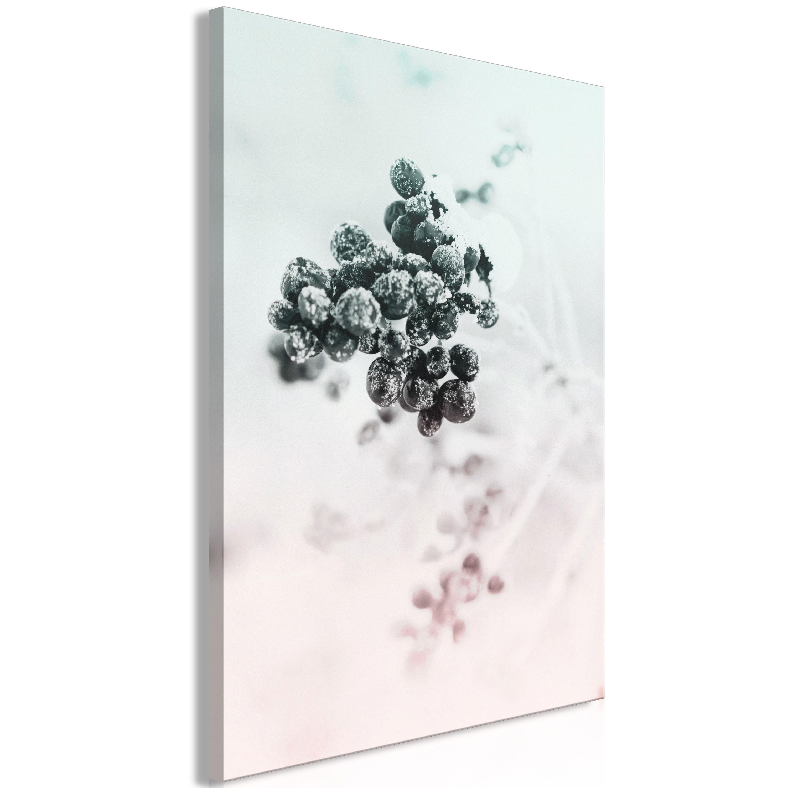 KUNSTDRUCK Grün 40/60 cm - Pink/Grün, Textil (40/60cm) - KUNSTLOFT