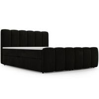BOXBETT Cloud 200x200 Schwarz - Schwarz, Holz/Textil (200/200cm) - Graingold