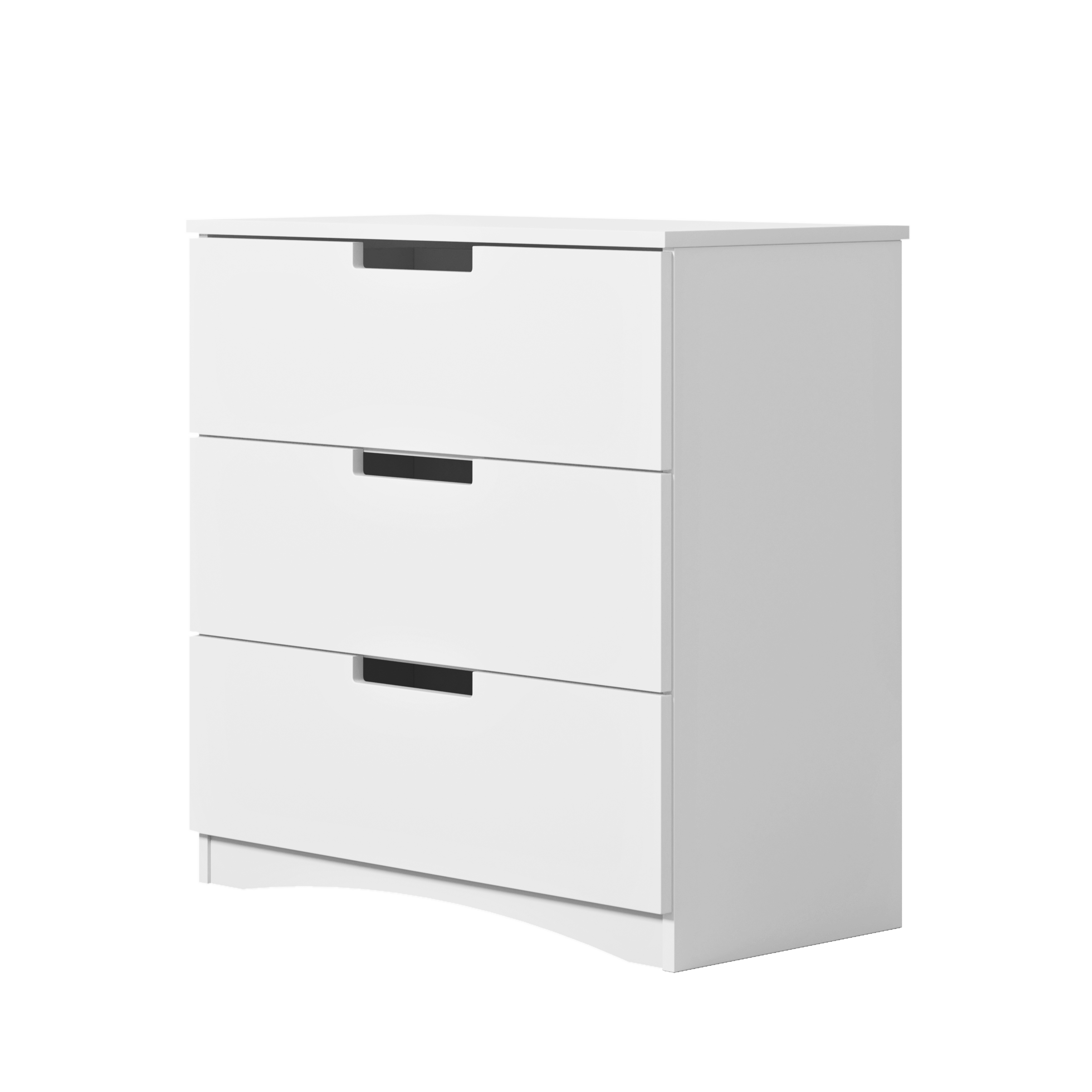 KOMMODE CLASSIC Weiß Weiß 80/80/41 - Weiß, Holzwerkstoff (80/80/41cm) - RAUMHIRSCH FURNITURE