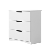 KOMMODE CLASSIC Weiß Weiß 80/80/41 - Weiß, Holzwerkstoff (80/80/41cm) - RAUMHIRSCH FURNITURE