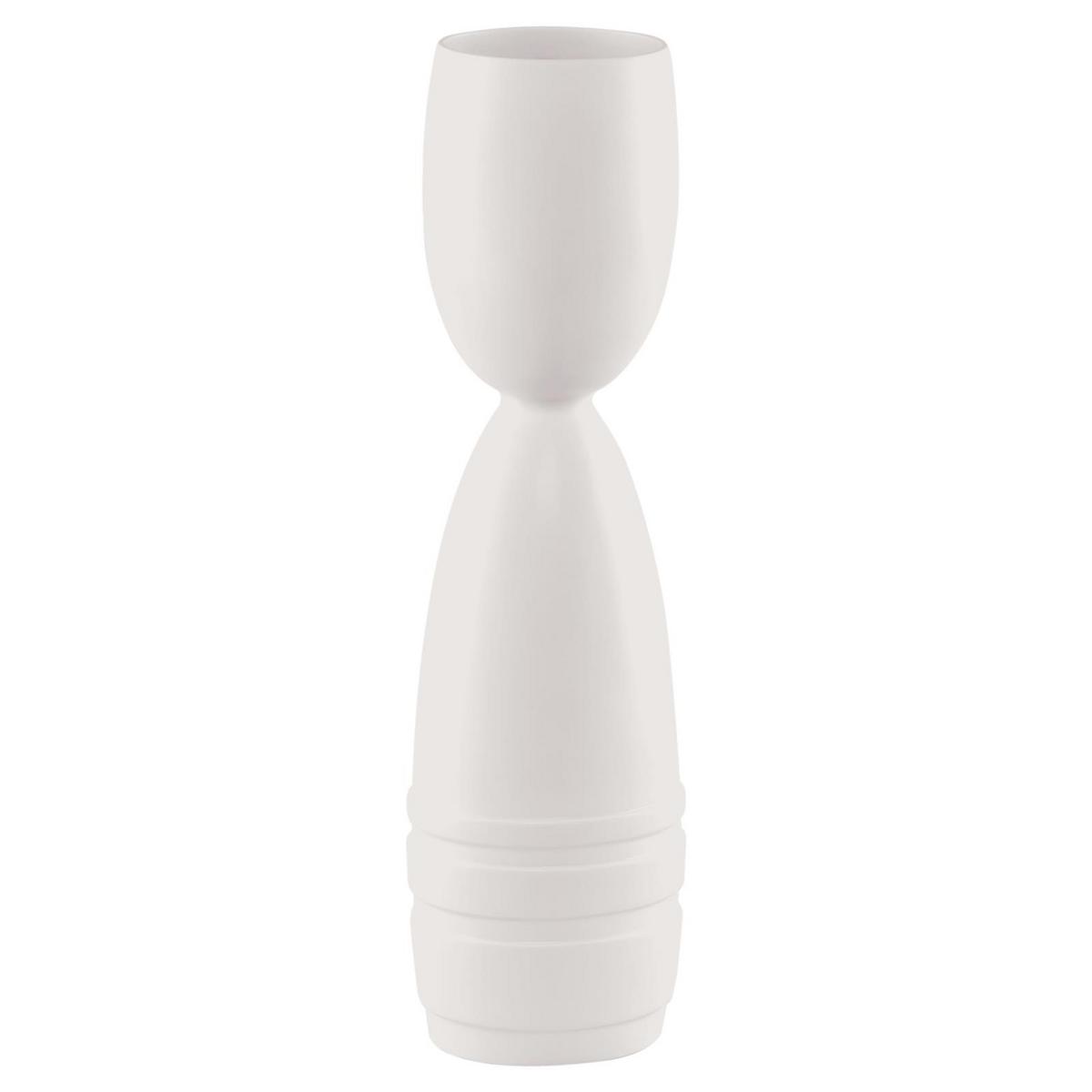 VASE "GÜNTHER" Studio 8 Vultus weiß 41 cm - Weiß, Keramik (41cm) - Goebel