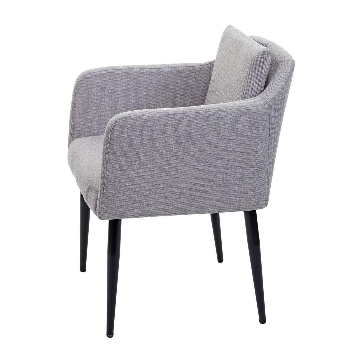 ESSZIMMERSTUHL Hellgrau 2er-Set - Hellgrau, Textil (60/86/65cm) - MCW