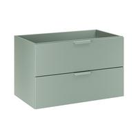 WASCHTISCHUNTERSCHRANK 80cm Oria Grün - Grün, Holzwerkstoff (80/50/45.5cm) - Petits-meubles
