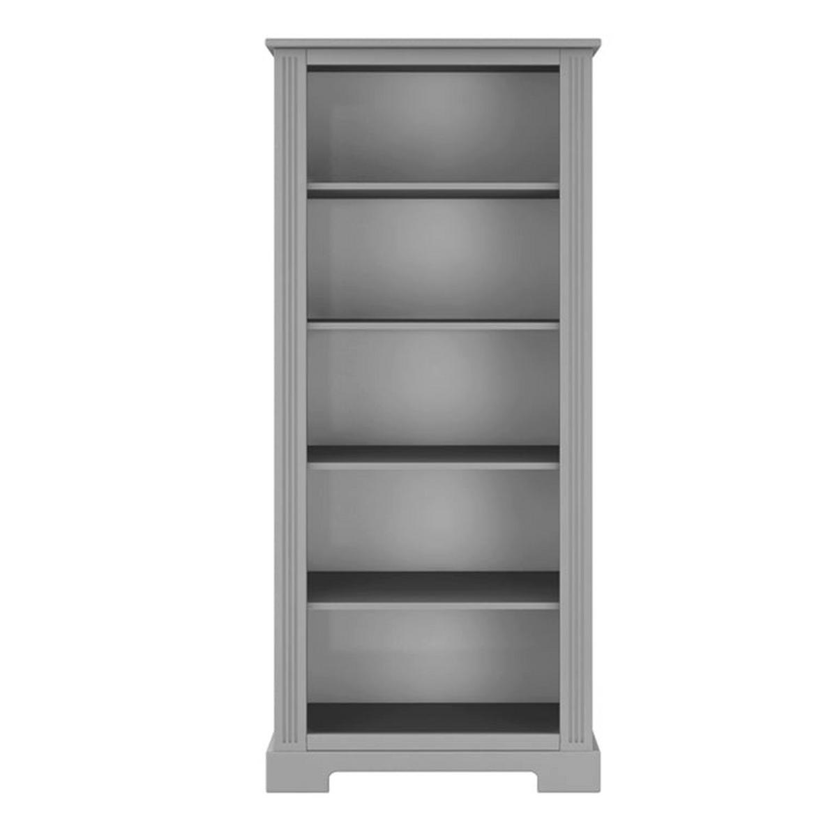 BÜCHERREGAL Grau - Grau, Holzwerkstoff (80/180/44cm) - Petits-meubles