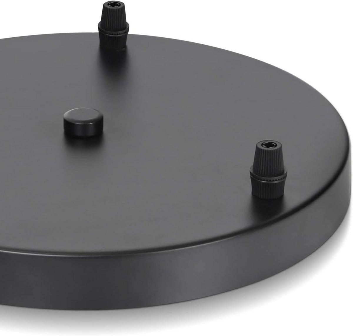 PENDELLEUCHTE Walburga 3-flammig 30/24/139 cm - Schwarz, Metall (30/24/139cm) - Nettlife