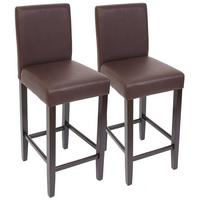 BARHOCKER Braun 2er-Set - Braun, Textil (41/109/50cm) - MCW