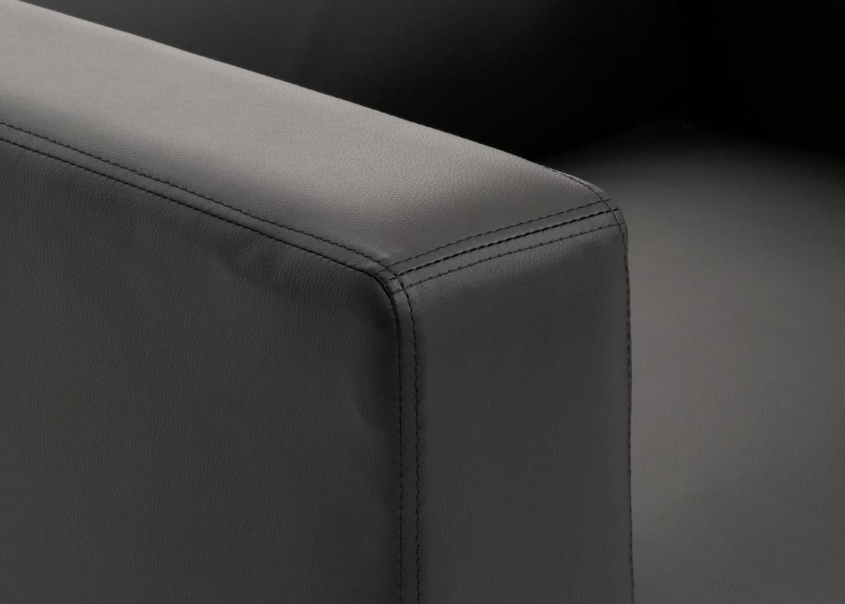 SESSEL LOUNGESESSEL Schwarz - Schwarz, Textil (86/70/75cm) - MCW