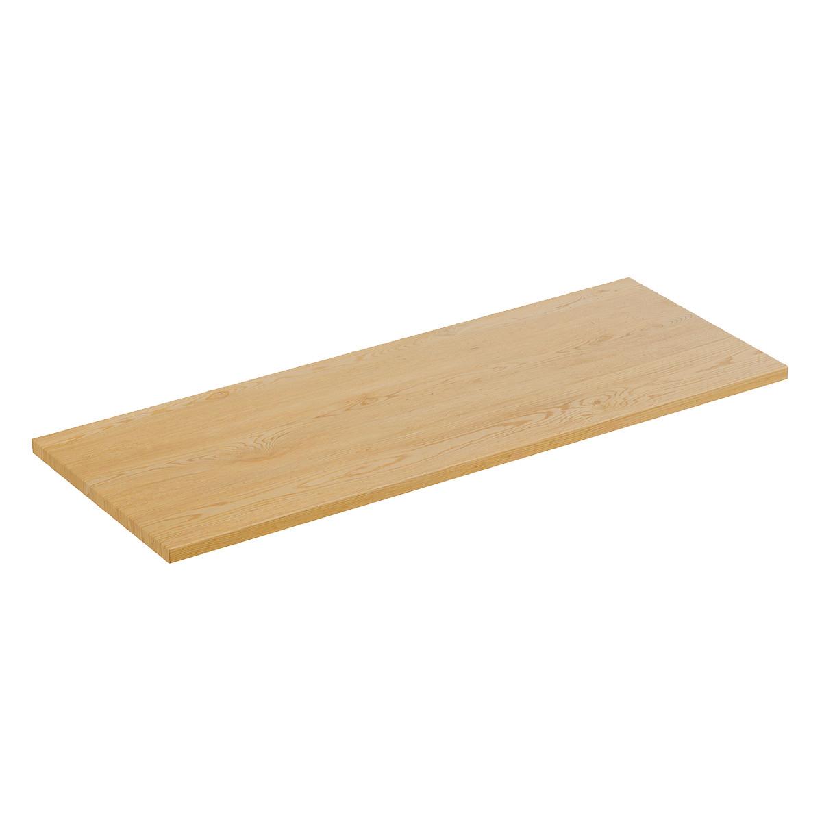 DOPPELWASCHTISCH 120.6cm Isaline Helle Eiche - Braun, Holzwerkstoff (120.6/59/46cm) - Petits-meubles