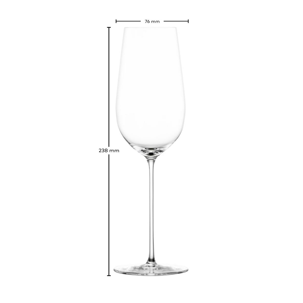 CHAMPAGNERGLÄSER VUELO transparent 323 ml 2er Set - Transparent, Glas (0.33L) - Zwiesel Glas
