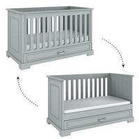 GITTERBETT 70/140 Grau - Grau, Holzwerkstoff (70/140cm) - Petits-meubles