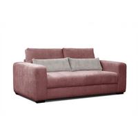 SOFA OLI 3-Sitzer, altrosa - Altrosa, Holz/Textil (208/91/108cm) - Wozimo