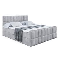 BOXBETT MIAMI-Z - 140x200 cm - H3 - Hellgrau - Hellgrau, Holzwerkstoff (140/200cm) - ALTDECOR