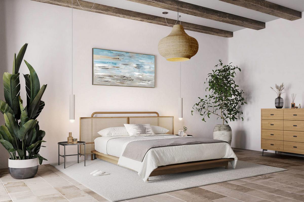 ÖLGEMÄLDE 140/70 cm - Blau/Grau, Holz/Textil (140/70cm) - KUNSTLOFT