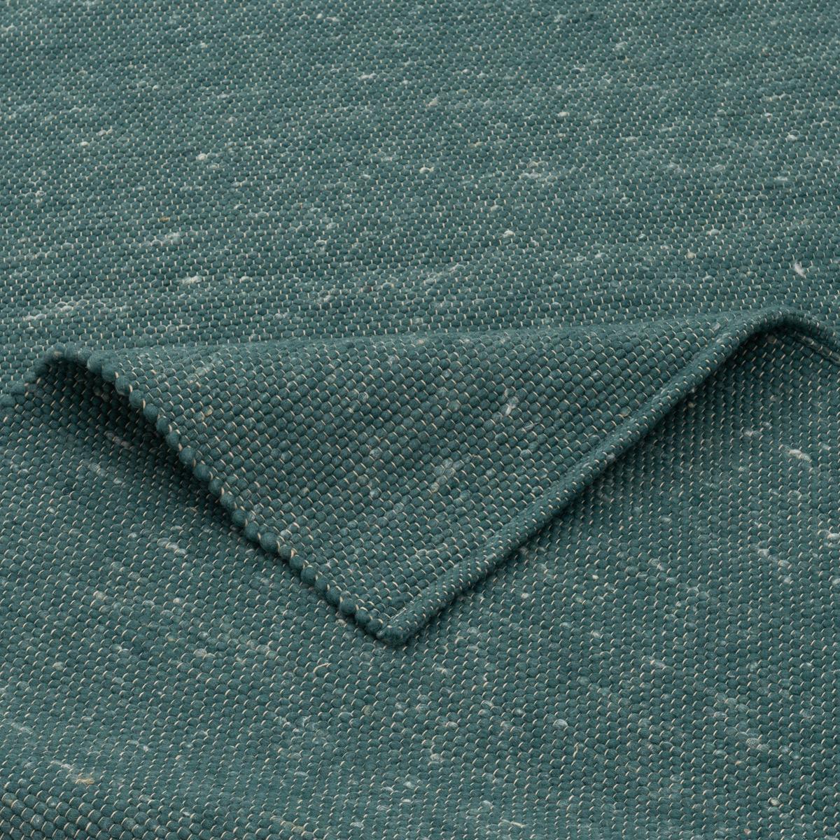 NATUR TEPPICH WOLLE YUKON - Petrol, Textil (60/90cm) - Pergamon