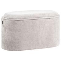 SITZBANK Grau Artas - Grau, Textil (79/45/38cm) - Beliani