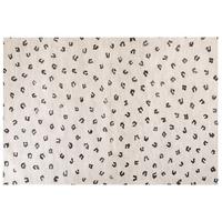 KURZFLOR-TEPPICH Afis 230/160 cm - Beige, Textil (160/230cm) - Beliani
