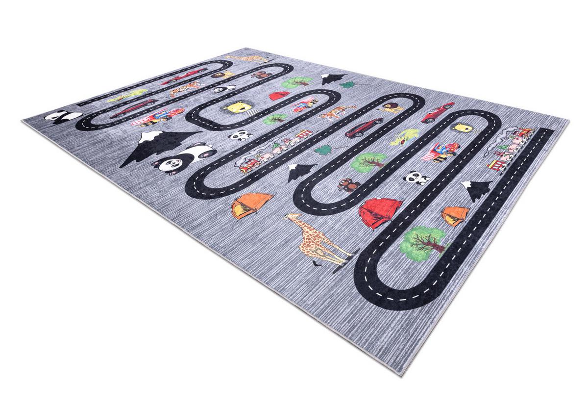 TEPPICH Bambino 140/190 cm - Anthrazit, Textil (140/190cm) - rugsX
