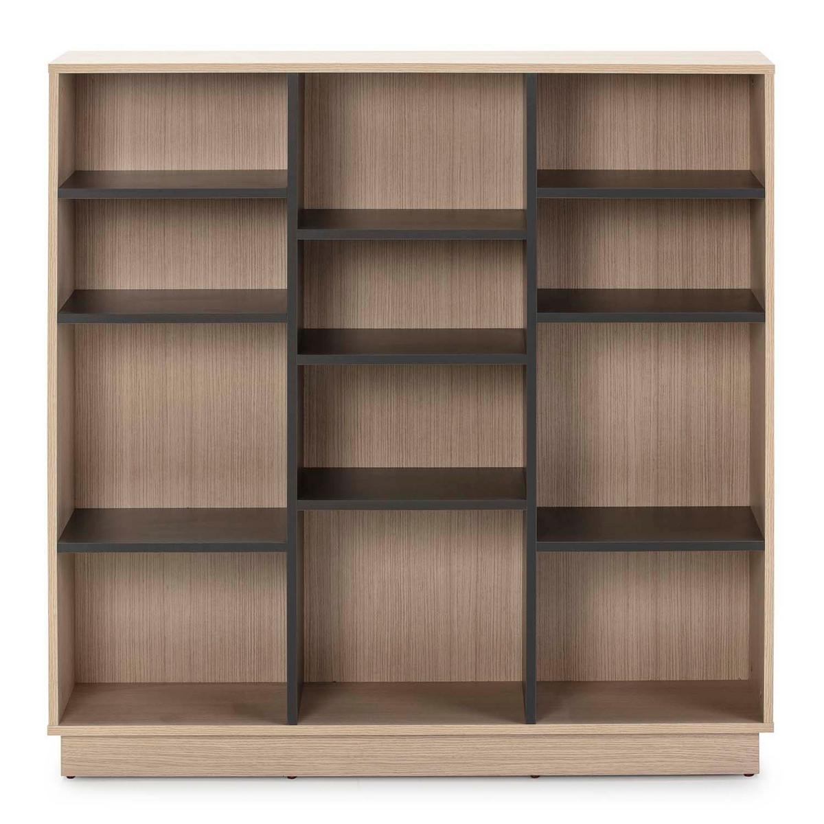 REGAL Vigo 110x110 cm, Farbe Eiche - Honigeiche, Holzwerkstoff (110/110/33cm) - VS Venta-stock