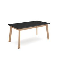 ESSTISCH für 8 Gäste, schwarz eiche, 167/90/75cm - Eichefarben/Schwarz, Holzwerkstoff (90/167/75cm) - Skraut Home