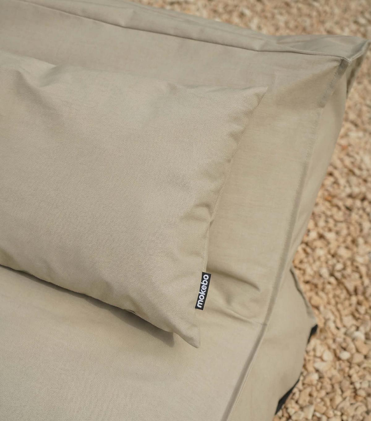 OUTDOOR KISSEN Der Daydream - Beige, Textil (60/8cm) - Mokebo