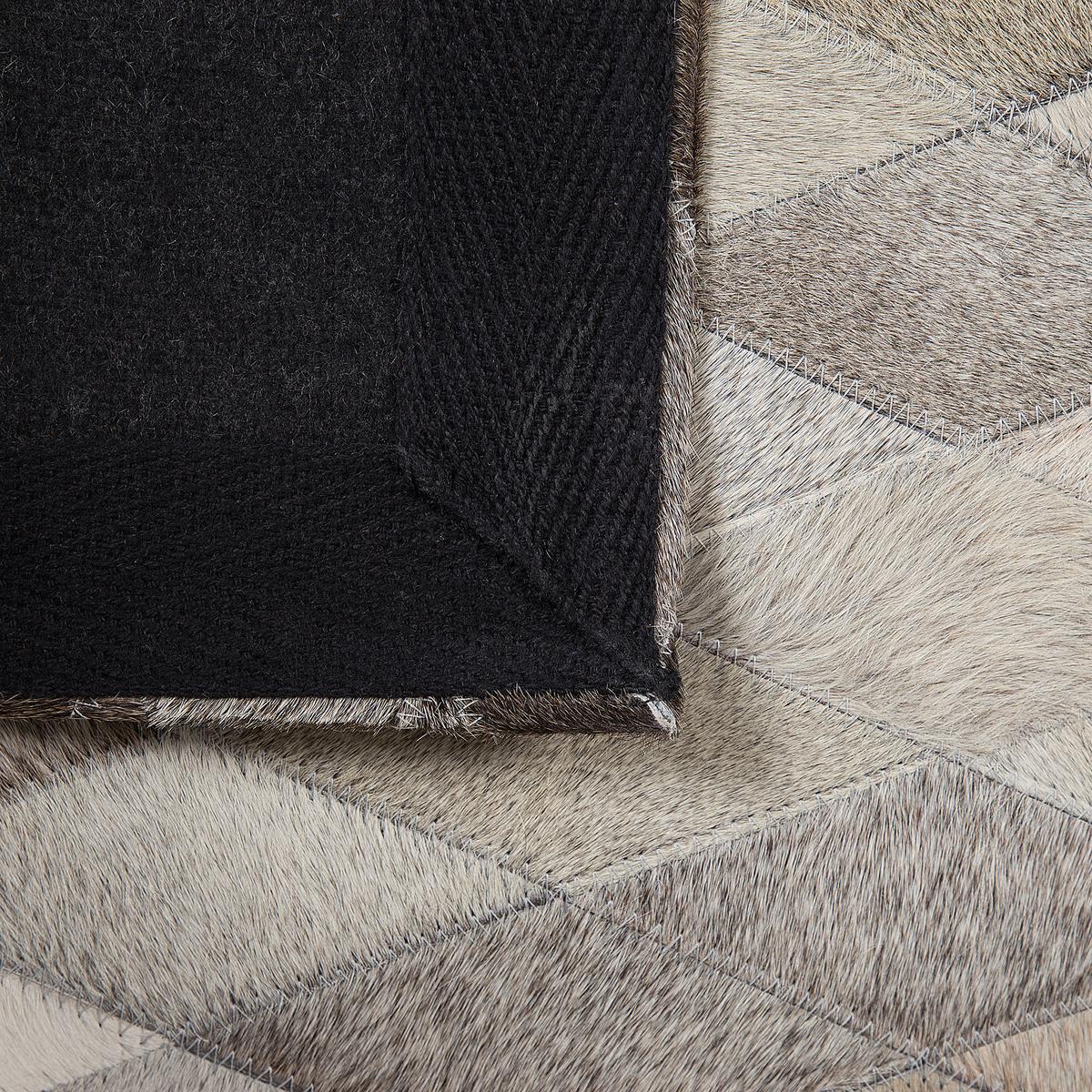 KURZFLOR-TEPPICH Maldan 230/160 cm - Beige, Fell (160/230cm) - Beliani