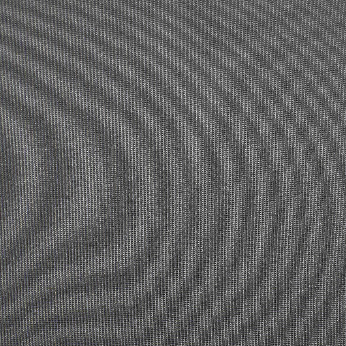 AMPELSCHIRM dunkelgrau/weiß 300 cm Savona - Dunkelgrau/Weiß, Textil (300/300cm) - Beliani