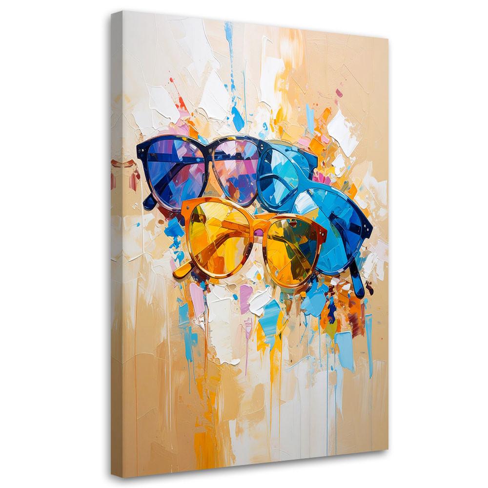 LEINWANDBILD Popkultur 20x30cm - Multicolor, Textil (20/30cm) - Feeby