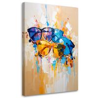 LEINWANDBILD Popkultur 20x30cm - Multicolor, Textil (20/30cm) - Feeby