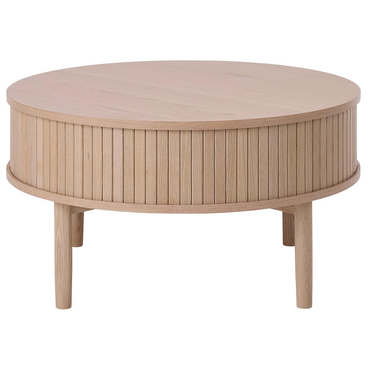 COUCHTISCH Meta 85 cm - Beige, Holz/Holzwerkstoff (85/85/45cm) - Selsey