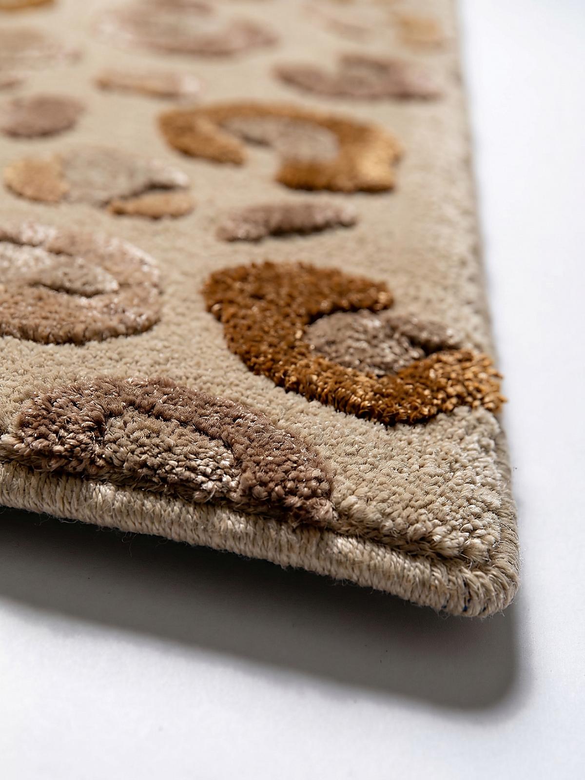 KURZFLORTEPPICH SABLE, mit Tier-Motiv, Natur, 200 x 300 cm - Beige, Textil (300/200cm) - KADIMA DESIGN