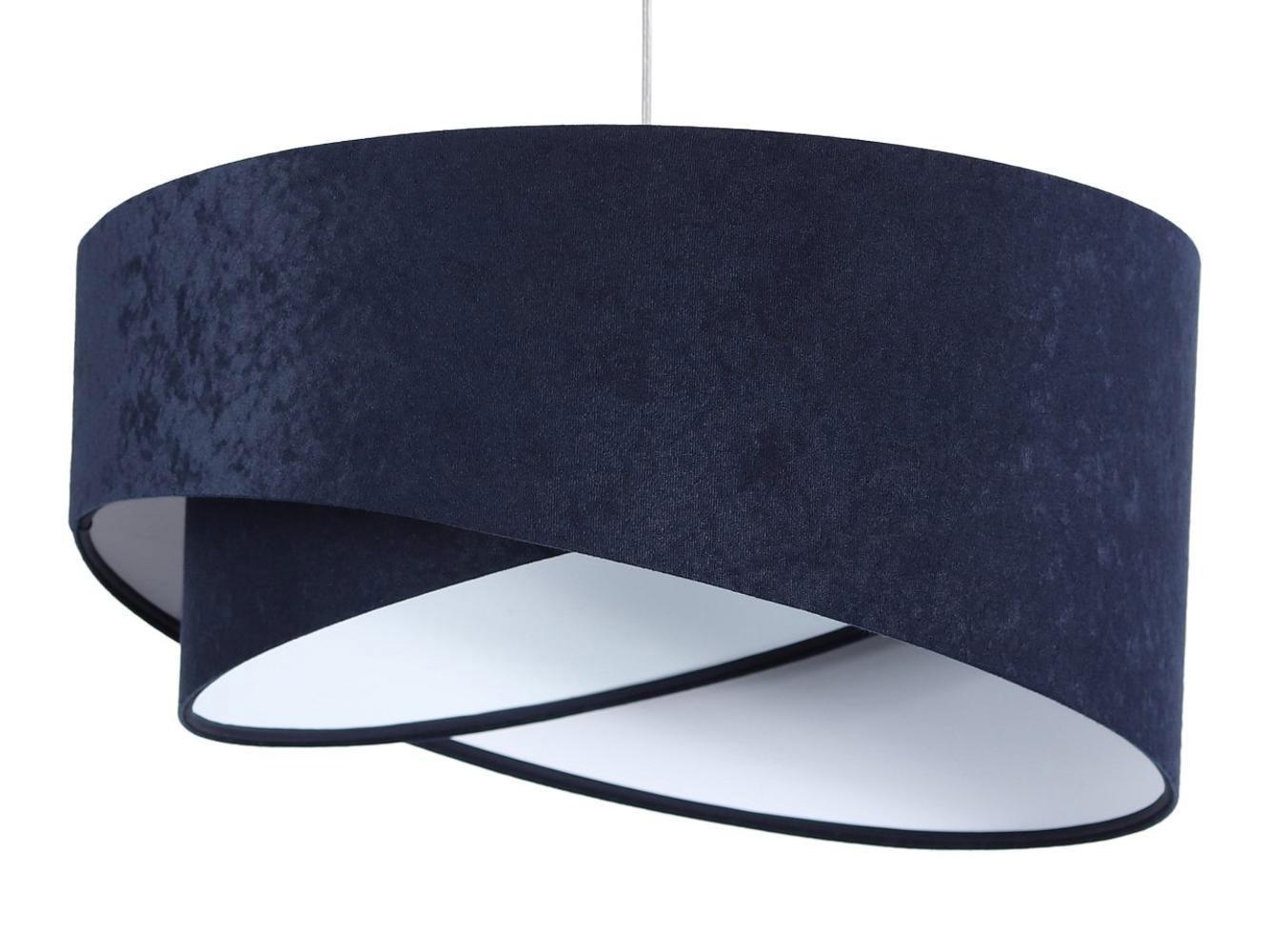 HÄNGELEUCHTE Blau 50/23 cm - Weiß, Kunststoff (50/1.3/23cm) - ONZENO