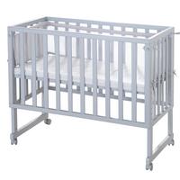 BEISTELLBETT roba Style grau 3in1 Set 90 x 45 cm - Taupe, Holzwerkstoff (45/90cm) - Roba