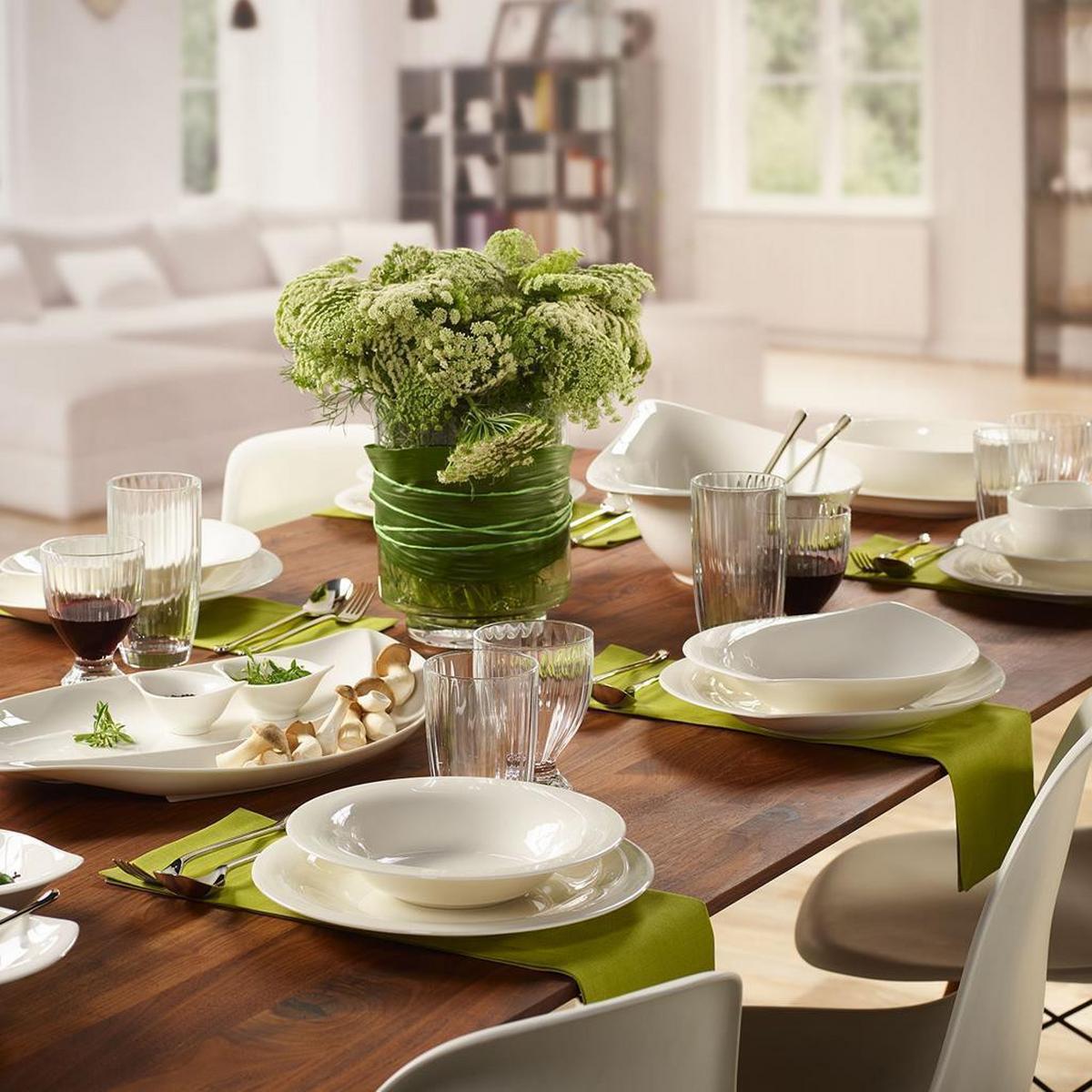 SPEISETELLER New Cottage Basic weiß ø 26,8 cm 6er Set - Weiß, Keramik (26.8cm) - Villeroy & Boch