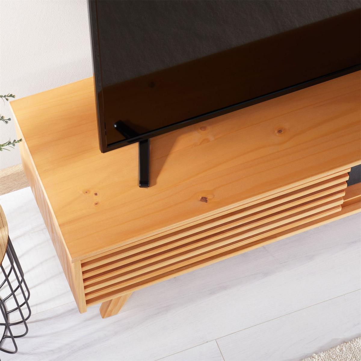 LOWBOARD SEAN braun - Braun, Holz (115/40/38cm) - IDIMEX